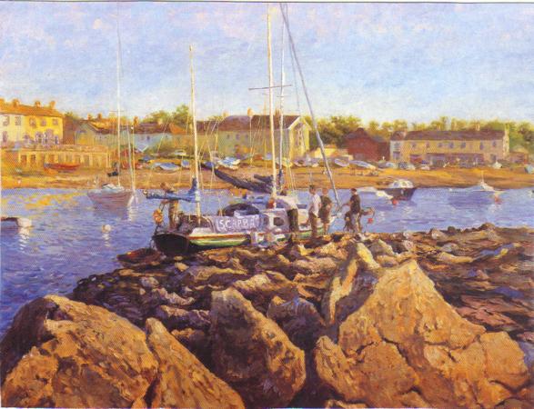 A Good Days Sailing, Greystones, 20 X 24 (Oil) - Sold