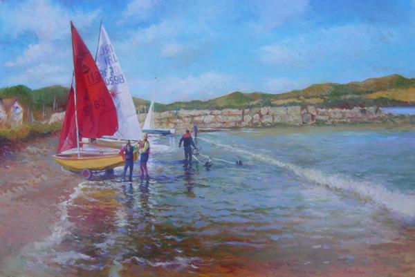 The Sailing Club, 20 X 30 (Oil)