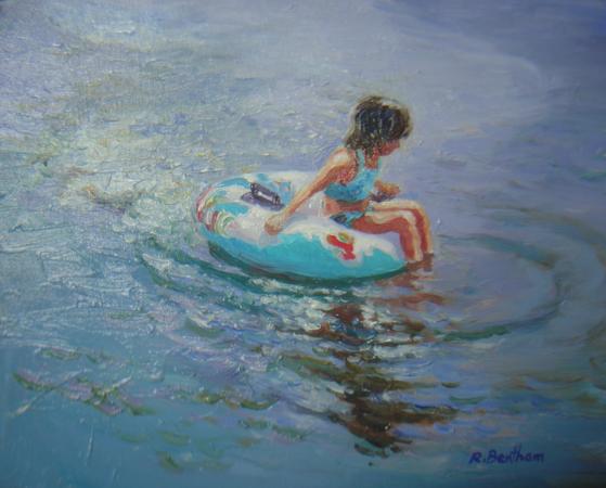 Making Waves, 8 X 10 (Oil) - Sold