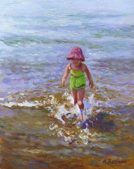 Summer, Port Dover, 10 X 8 (Oil)