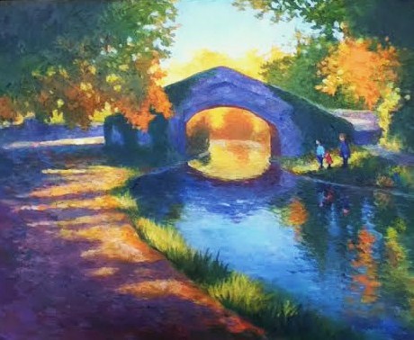 The Old Stone Bridge, 12 X 16 (Oil)