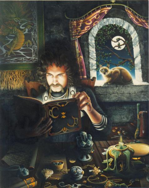 The Alchemist, (Acrylic) - Sold