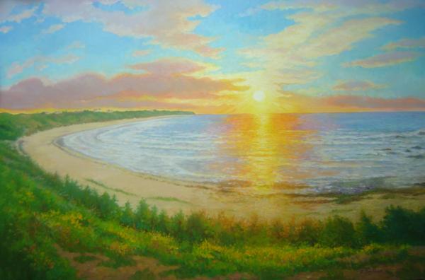 Sunrise, Co. Wexford, 24 X 36 (Oil) - Sold